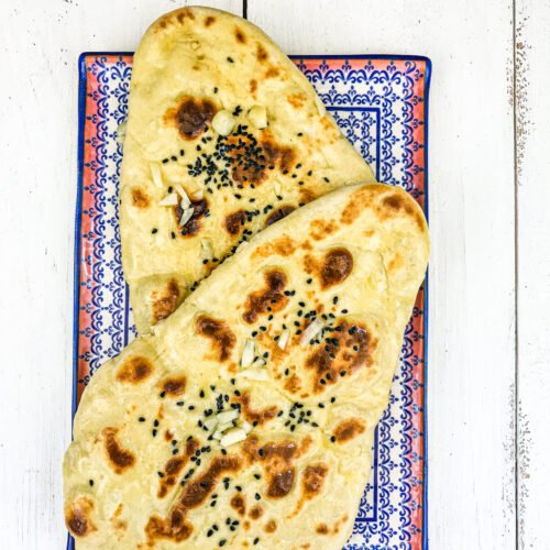 Famous Flatbreads from India: Naan - Romandian Masala
