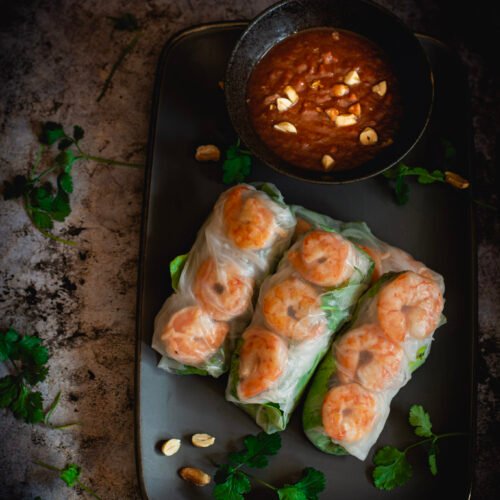 Gỏi Cuốn – Vietnamese Spring Rolls - Romandian Masala