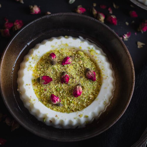 Ashtalieh – Lebanese Pudding - Romandian Masala