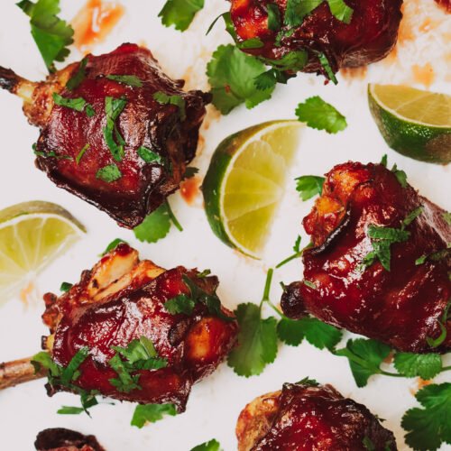 Bacon Wrapped Chicken Drumsticks - Romandian Masala