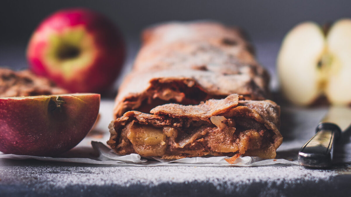 Viennese Apple Strudel Authentic Recipe - Romandian Masala