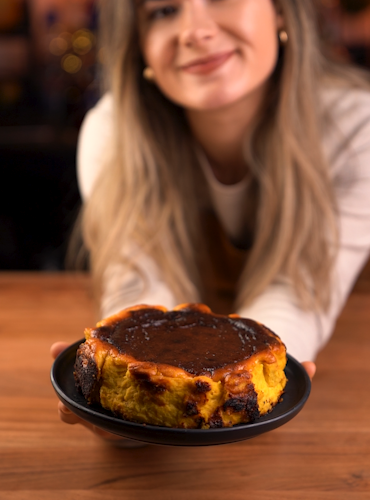 Creamiest and Best Pumpkin Cheesecake - Romandian Masala