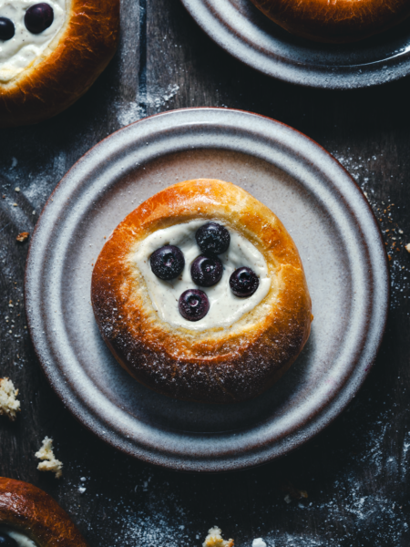 Vatrushka cheesecake buns Russian pastry with sweet filling