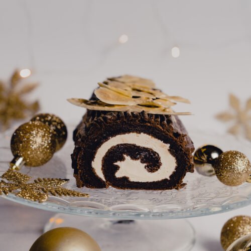Bûche De Noël – Easy Yule Log Recipe - Romandian Masala
